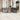 10-delige Loungeset met kussens poly rattan beige