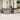 10-delige Loungeset met kussens poly rattan beige
