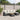 6-delige Loungeset met kussens poly rattan zwart