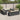 13-delige Loungeset met kussens poly rattan zwart