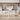 Barstoelen 2 st massief rubberhout en stof