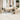 11-delige Tuinset met kussens poly rattan beige