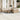 10-delige Loungeset met kussens poly rattan beige