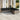 10-delige Loungeset met kussens poly rattan lichtgrijs