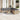 11-delige Tuinset met kussens poly rattan beige