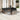 11-delige Loungeset met kussens poly rattan grijs
