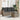 4-delige Loungeset met kussens poly rattan grijs