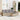 6-delige Loungeset met kussens poly rattan beige