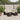 6-delige Loungeset met kussens poly rattan bruin