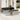 7-delige Loungeset met kussens poly rattan lichtgrijs