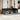 10-delige Loungeset met kussens poly rattan grijs