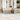 9-delige Loungeset met kussens poly rattan beige