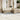 10-delige Loungeset met kussens poly rattan beige