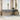 5-delige Loungeset met kussens poly rattan beige