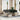 6-delige Loungeset met kussens poly rattan lichtgrijs