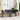 6-delige Loungeset met kussens poly rattan grijs
