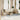 7-delige Loungeset met kussens poly rattan beige