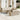 9-delige Loungeset met kussens poly rattan beige