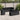8-delige Loungeset met kussens poly rattan zwart