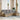 6-delige Loungeset met kussens poly rattan beige