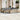 11-delige Tuinset met kussens poly rattan beige