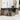 7-delige Loungeset met kussens poly rattan grijs