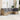 6-delige Loungeset met kussens poly rattan beige