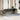 6-delige Loungeset met kussens poly rattan grijs