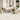 11-delige Tuinset met kussens poly rattan beige