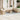 11-delige Tuinset met kussens poly rattan beige