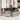 8-delige Loungeset met kussens poly rattan lichtgrijs