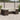6-delige Loungeset met kussens poly rattan bruin