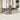 11-delige Tuinset met kussens poly rattan beige