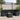 6-delige Loungeset met kussens poly rattan zwart