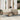 7-delige Loungeset met kussens poly rattan beige