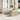 9-delige Loungeset met kussens poly rattan beige