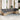 7-delige Loungeset met kussens poly rattan beige