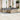11-delige Tuinset met kussens poly rattan beige