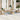 6-delige Loungeset met kussens poly rattan beige
