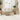 6-delige Loungeset met kussens poly rattan beige
