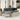8-delige Loungeset met kussens poly rattan lichtgrijs