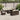 9-delige Loungeset met kussens poly rattan bruin