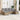 6-delige Loungeset met kussens poly rattan beige