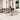10-delige Loungeset met kussens poly rattan beige