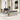 6-delige Loungeset met kussens poly rattan lichtgrijs