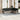 6-delige Loungeset met kussens poly rattan lichtgrijs