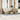 8-delige Loungeset met kussens poly rattan beige