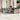 10-delige Loungeset met kussens poly rattan beige