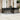 10-delige Loungeset met kussens poly rattan grijs