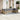 10-delige Loungeset met kussens poly rattan beige